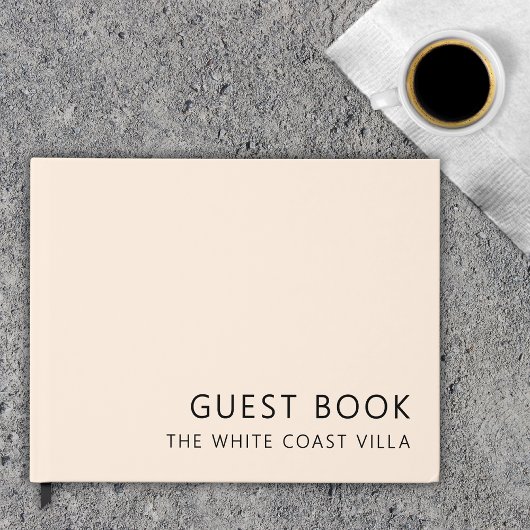 Livre D'or Location de vacances rose QR Code Commentaires Liv