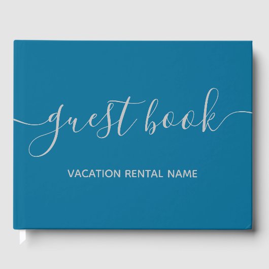 Livre D'or Location de vacances Sea Blue Guest Book (Recto)
