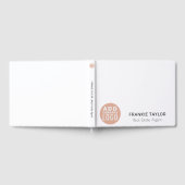 Livre D'or Logo d'entreprise personnalisé (Complet)