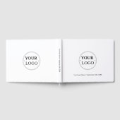 Livre D'or Logo personnalisé de l'entreprise (Complet)