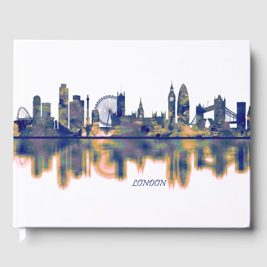 Livre D'or Londres Skyline (Recto)