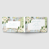 Livre D'or Love Travels Floral Map Romantique (Complet)