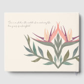 Livre D'or Lovebirds au Paradis (Verso)