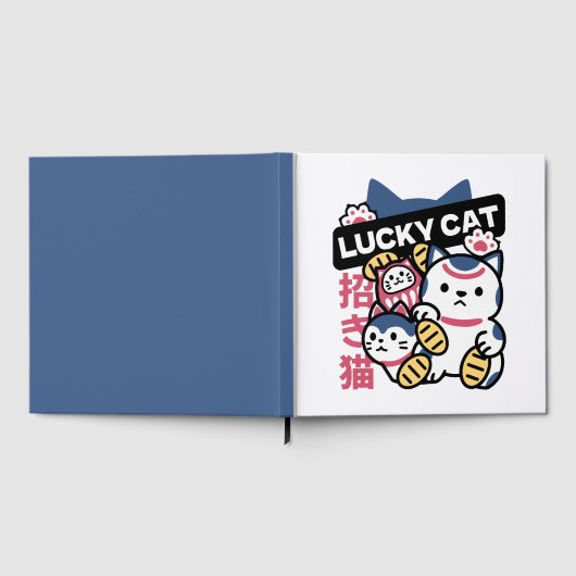 Livre D'or Lucky Cat Maneki Neko – Japanese Fortune Cat  (Complet)