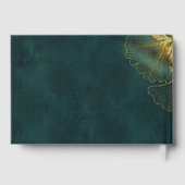 Livre D'or Lumière de la Lune Mariage Emerald Green ID881 (Verso)