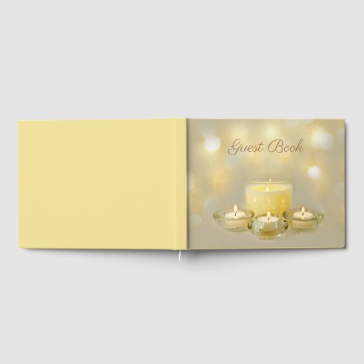 Livre D'or Lumière sur les bougies (Complet)