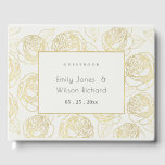 LIVRE D'OR LUXE OR MARINE BLANCHE ÉLÉGANT ROSE FLORAL<br><div class="desc">Si vous avez besoin d'une personnalisation ou d'autres éléments correspondants,  n'hésitez pas à me contacter à l'adresse yellowfebstudio@gmail.com</div>