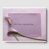 Livre D'or Lys calcaires roses (Verso)