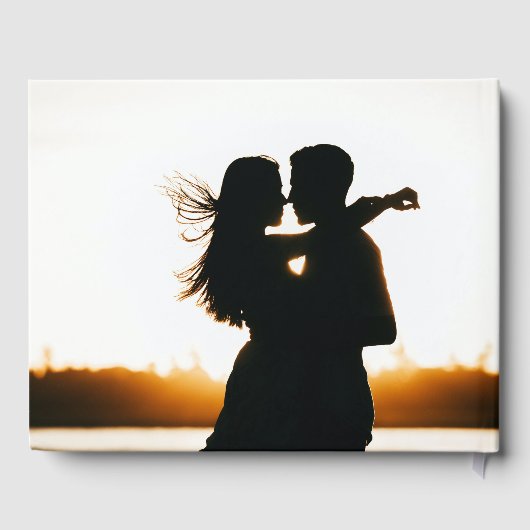 Livre D'or M. Mme Elegant Mariage minimal moderne rose (Verso)