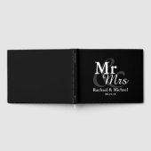 Livre D'or M&Mme Simple Elegant Mariage de typographie (Complet)