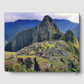 Livre D'or MACHU PICCHU - Pérou - panorama (Verso)