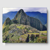 Livre D'or MACHU PICCHU - Pérou - panorama (Recto)