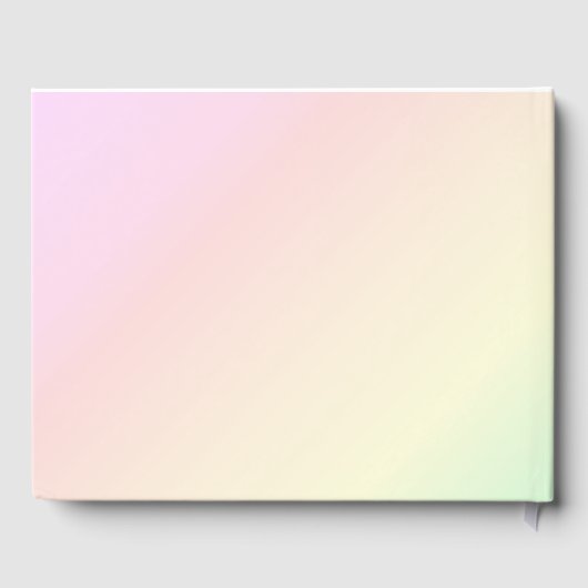 Livre D'or Magical Rainbow Princess Castle Carriage (Verso)