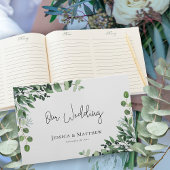 Livre D'or Magnifique Mariage Rustique Eucalyptus