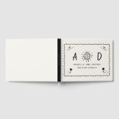 Livre D'or Main Whimsical tirée main manuscrite Mariage franç (Complet)