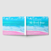 Livre D'or Maison de plage de sable rose (Complet)