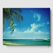 Livre D'or Maison de plage familiale Blue Coastal (Verso)