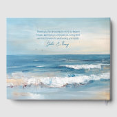 Livre D'or Maison de vacances Ocean (Verso)