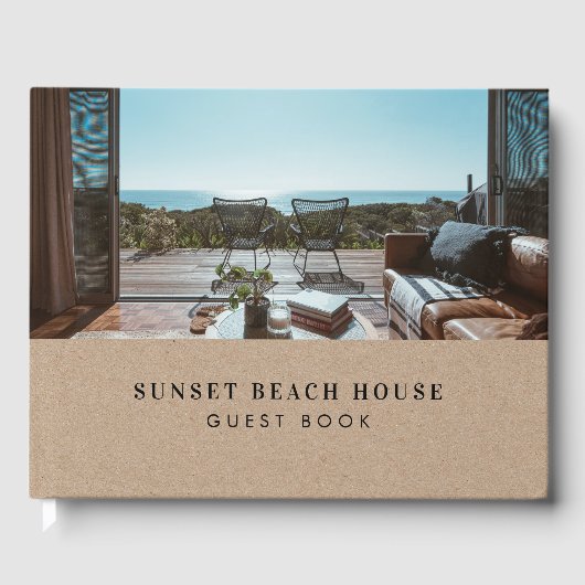 Livre D'or Maison de vacances Rustique Kraft Earthy Villa (Recto)