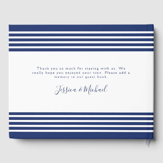 Livre D'or Maison d'hôtes de plage Commentaires (Verso)