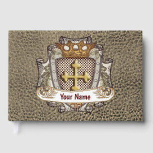 Livre D'or Majesty Family Crest Nom