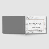 Livre D'or Marbre et or élégant mariage (Complet)