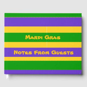 Livre D'or Mardi Gras Stripes