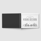 Livre D'or Mariage À Brooklyn | Ligne Skyline Déco moderne (Complet)