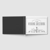Livre D'or Mariage À Seattle | Ligne Skyline Déco moderne (Complet)