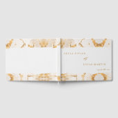 Livre D'or Mariage Abstrait de luxe moderne (Complet)