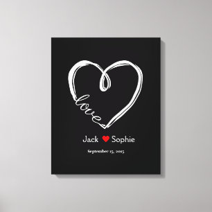 Livre d'or mariage alternatif couleur de coeur inf