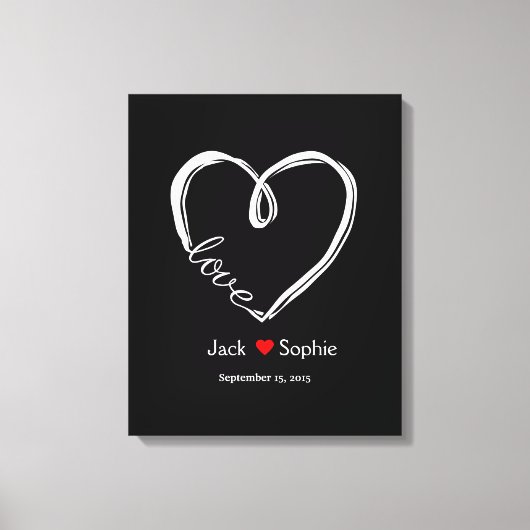 Livre d'or mariage alternatif couleur de coeur inf (Recto)