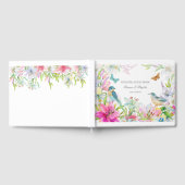 Livre D'or Mariage Aquarelle Lilies (Complet)