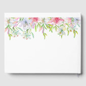 Livre D'or Mariage Aquarelle Lilies (Verso)