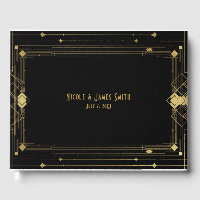 Mariage Art déco Gatsby années 20 or et noir