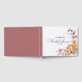 Livre D'or Mariage Automnal de Feuilles de Citrouille (Complet)