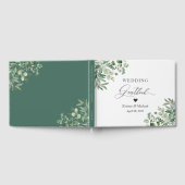 Livre D'or Mariage aux feuilles d'eucalyptus verdoyantes (Complet)