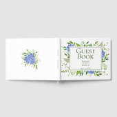 Livre D'or Mariage aux Hortensias Bleus (Complet)