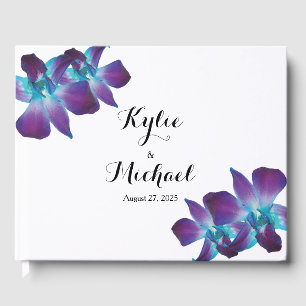 Livre d'or Mariage Blue Dendrobium Orchid