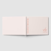 Livre D'or Mariage Blush moderne (Complet)