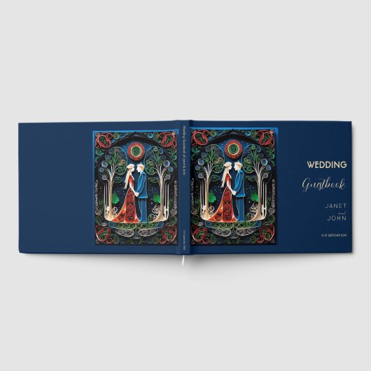 Livre D'or Mariage Boho (Complet)