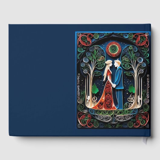 Livre D'or Mariage Boho (Verso)