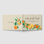 Livre D'or Mariage Boho Citrus (Complet)