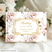 Livre d'or mariage boho moderne