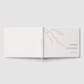 Livre D'or Mariage botanique neutre simple (Complet)