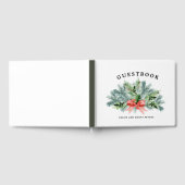 Livre D'or Mariage botanique rustique d'hiver (Complet)