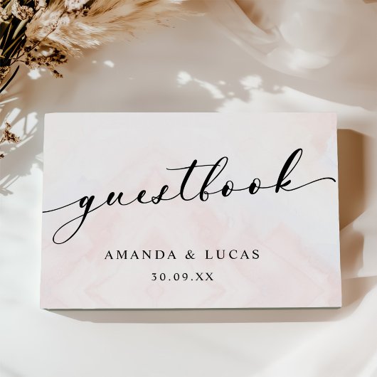 Livre D'or Mariage botanique rustique simple