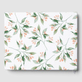 Livre D'or Mariage botanique simple et élégant (Verso)