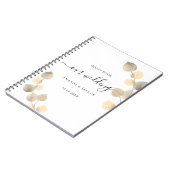 Livre d'or mariage budget eucalyptus (Côté gauche)