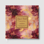 Livre d'or Mariage Burgundy Burgundy (Recto)